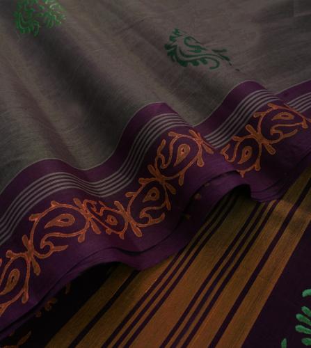 SALEM BLOCK PRINT COTTON SAREES